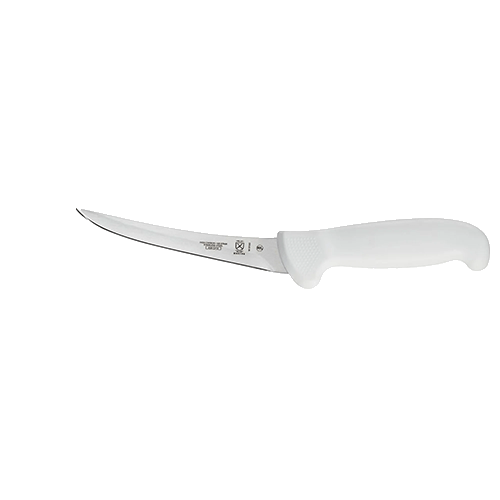 Mercer Culinary Ultimate 6" Steel Curved Boning Knife, White